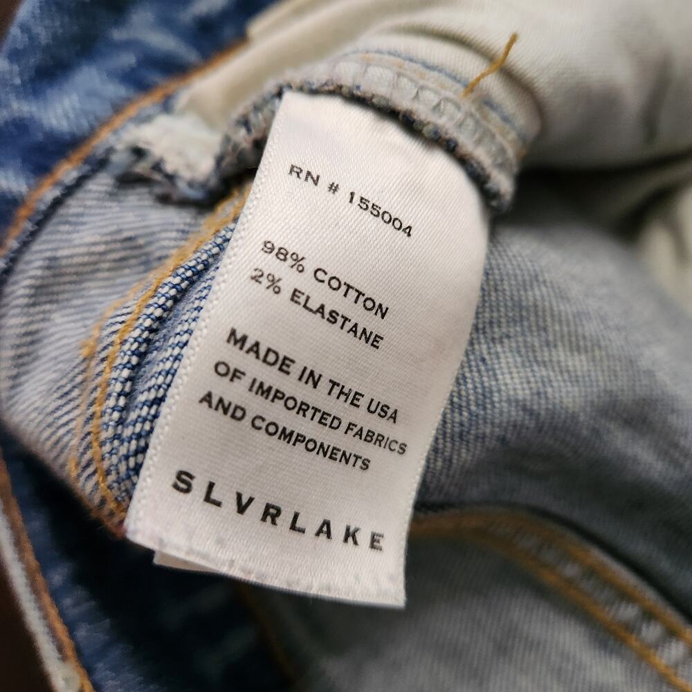 SLVRLAKE Grace Crop Jean Size 24 - Picture 6 of 8